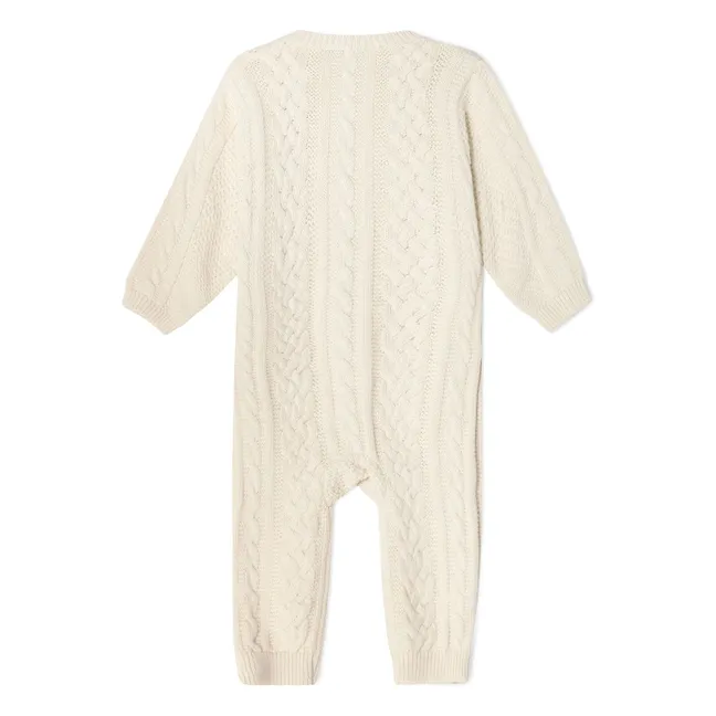 Torsade jumpsuit | Ecru
