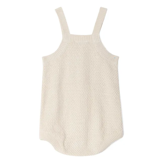 Torsade romper | Ecru