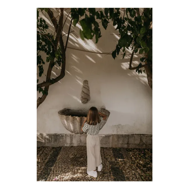 T-shirt in cotone organico Lisboa | Verde