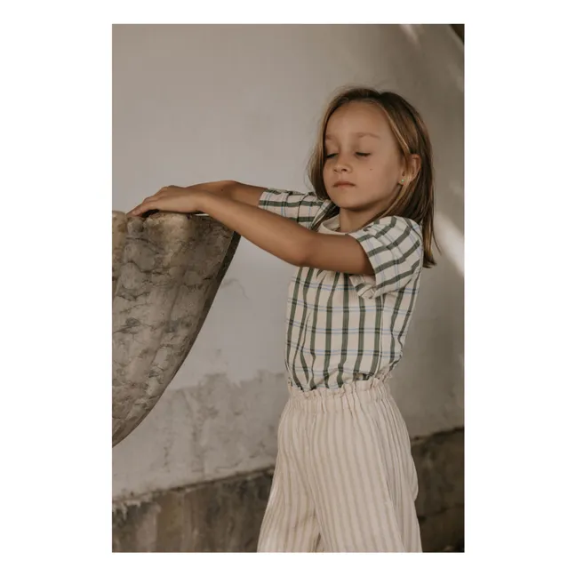 T-shirt in cotone organico Lisboa | Verde