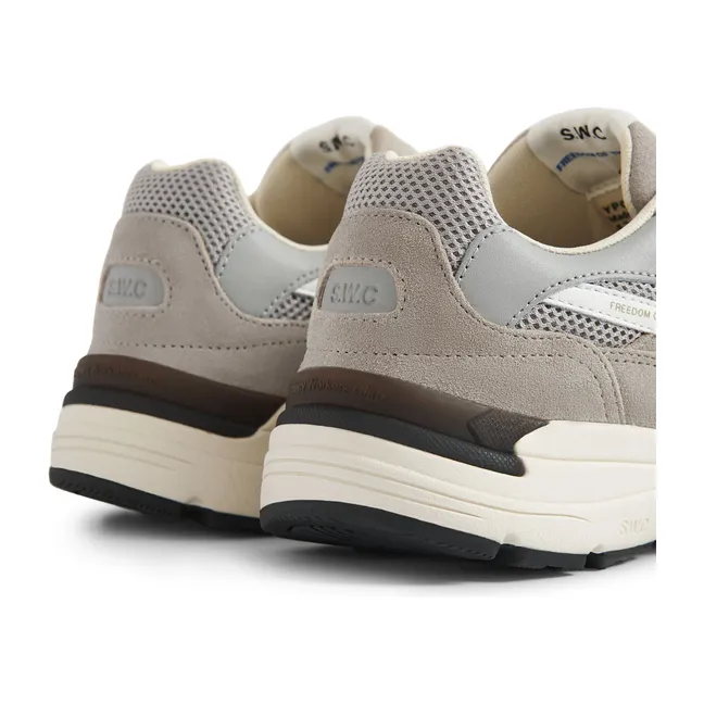 Amiel S-Strike Suede Mix Sneakers | Grey