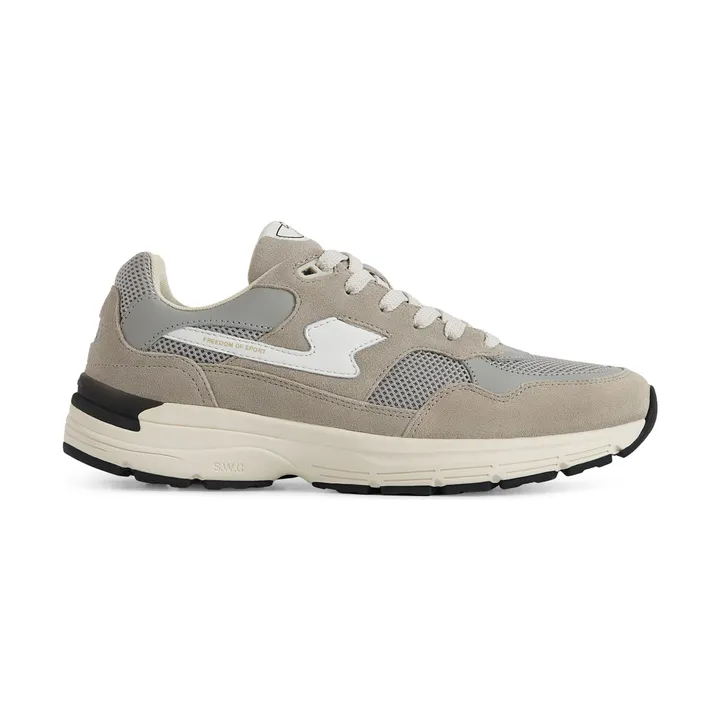 Baskets Amiel S-Strike Suede Mix | Gris- Image produit n°0