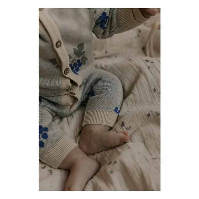 Jumpsuit Traube Bio-Baumwolle | Blau
