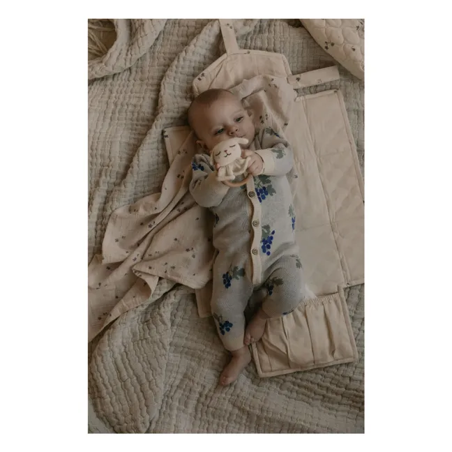 Combinaison Raisin Coton Bio | Bleu