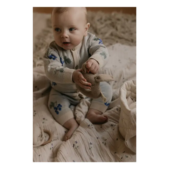 Combinaison Raisin Coton Bio | Bleu