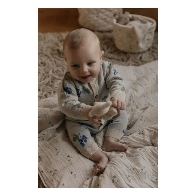 Combinaison Raisin Coton Bio | Bleu