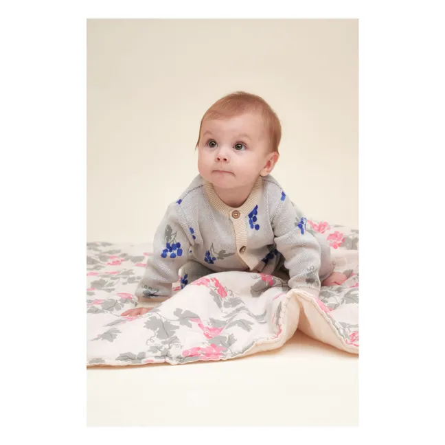Combinaison Raisin Coton Bio | Bleu