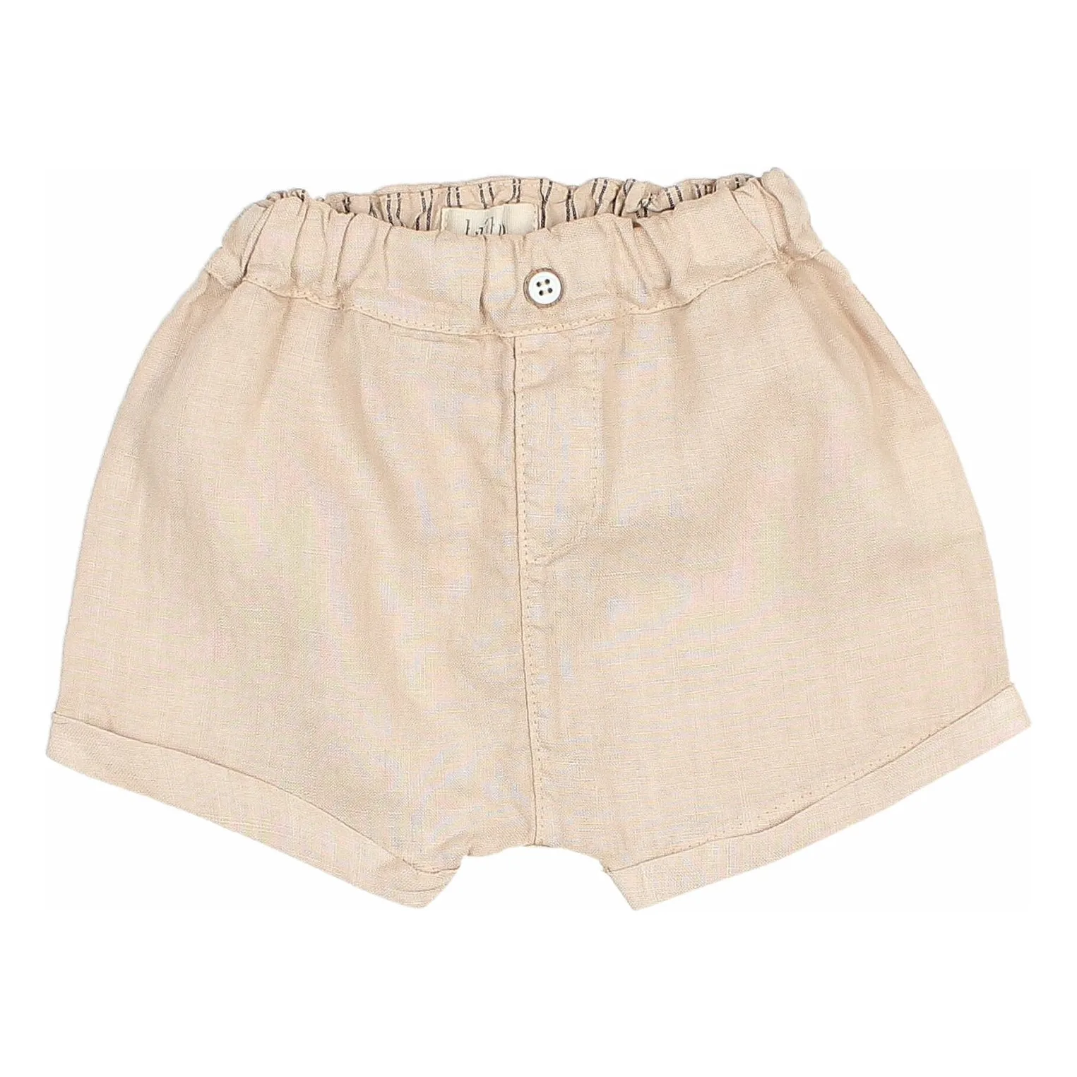 Búho Sand Plain Linen Shorts