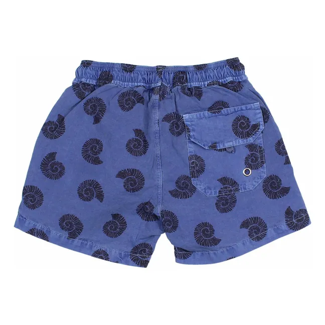 Short de Bain Sea Coton Bio | Bleu indigo
