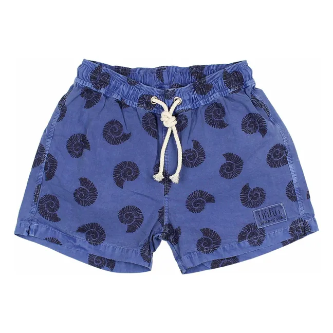 Short de Bain Sea Coton Bio | Bleu indigo