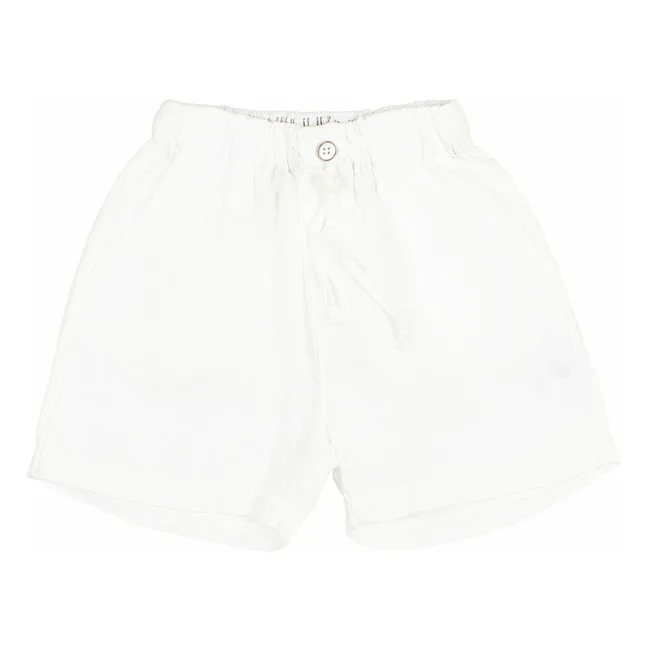 Bermuda Uni Lin | Blanc