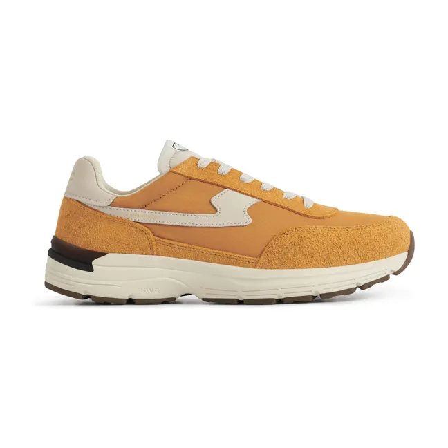 Sneakers Osier S-Strike Raw Suede Mix | Giallo