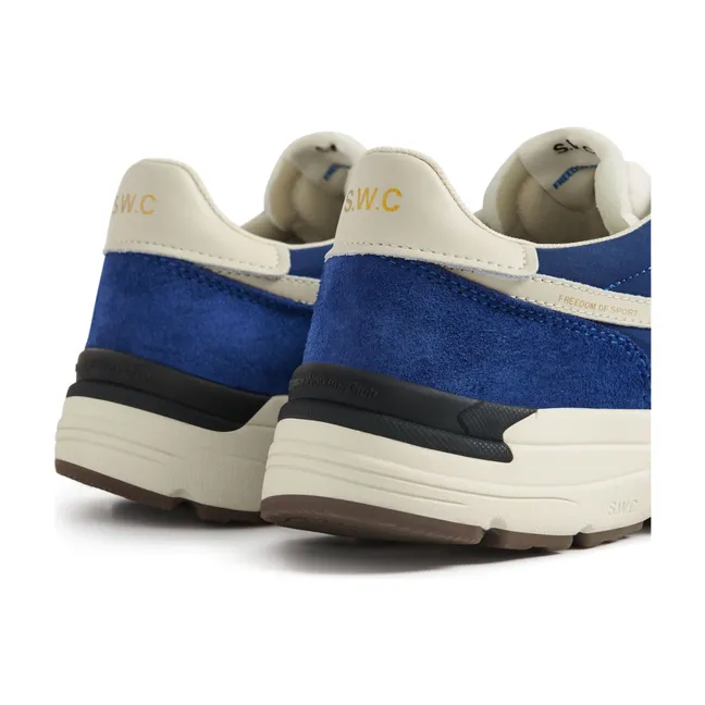 Osier S-Strike Raw Suede Mix Sneakers | Blue