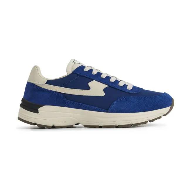 Sneakers Osier S-Strike Raw Suede Mix | Blau