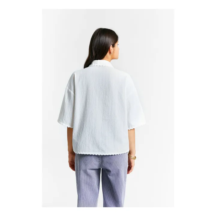 Camicia Suraya a righe | Bianco- Immagine del prodotto n°2