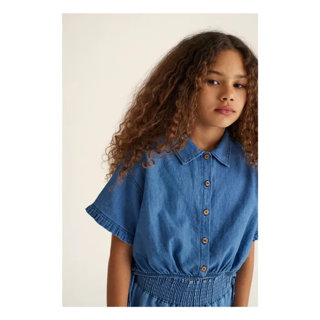 Bluse Lua | Blau