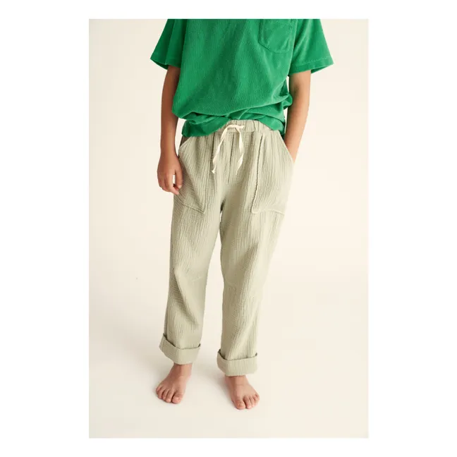 Pantalon Iker Gaze De Coton | Vert