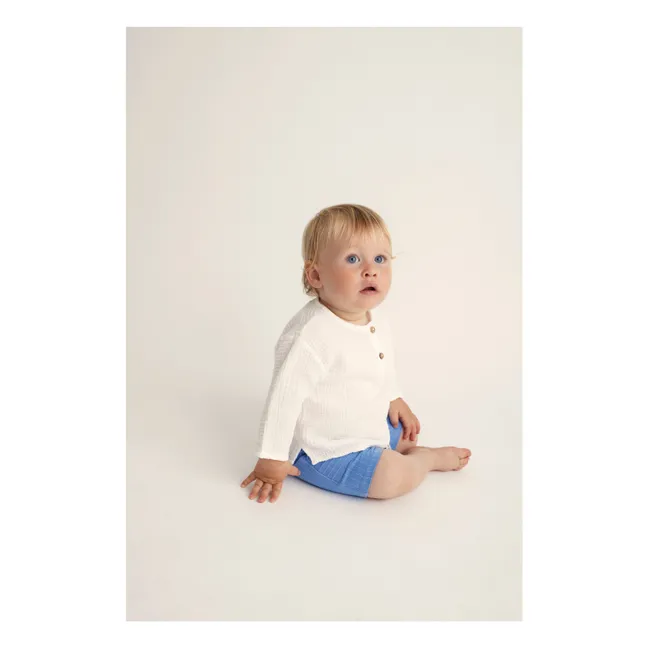 T-Shirt Iago Gaze Aus Baumwolle | Seidenfarben