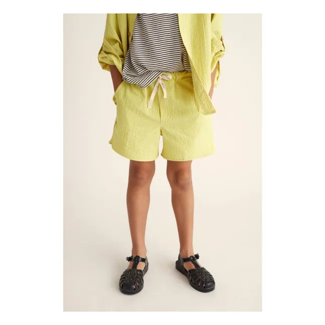 Shorts Julius Vichy Recycled Fibres | Gelb