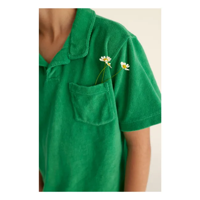 Polo Mael Eponge Bio | Vert