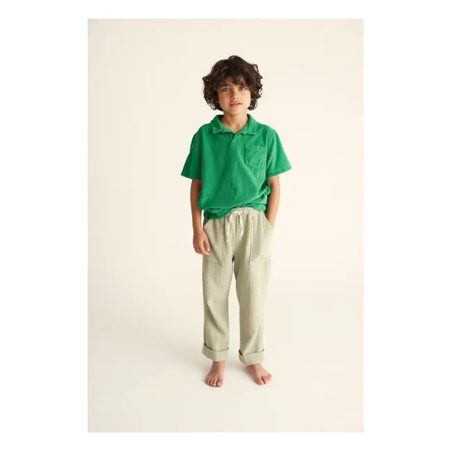 Polo Mael Eponge Bio | Vert