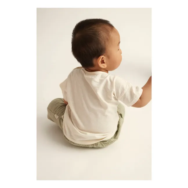T-shirt Bob Cotone organico | Ecru