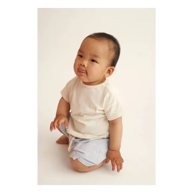 T-shirt Bob Cotone organico | Ecru