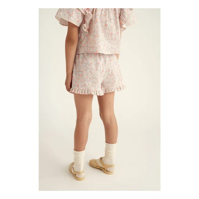 Short Lina Coton Bio | Corail
