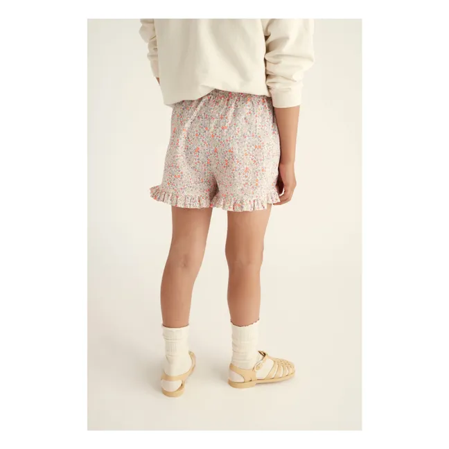 Short Lina Coton Bio | Corail