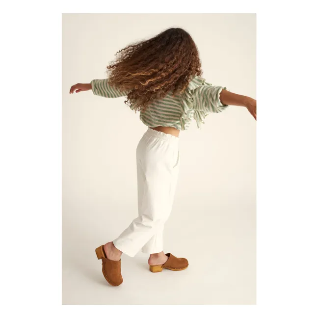 Pantaloni Paola in lyocell | Ecru