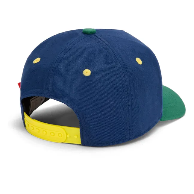 Night Gorra de visera curvada de algodón orgánico | Azul Marino