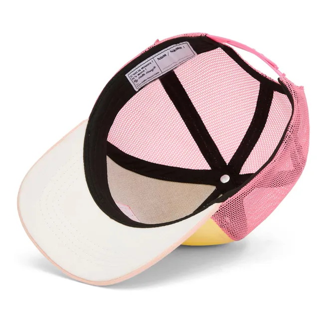 Trucker Chupa Curved Visor Cap | Pale yellow