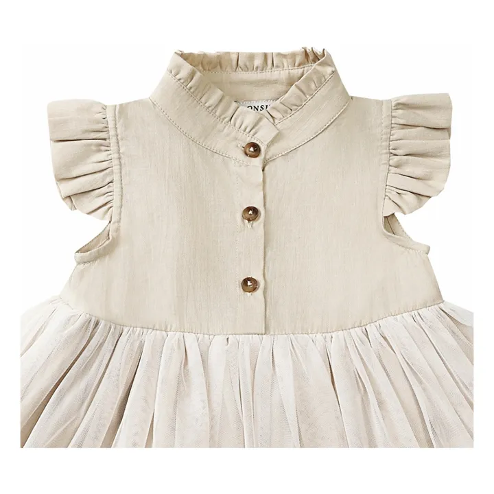 Robe Fleurance | Sable- Image produit n°3