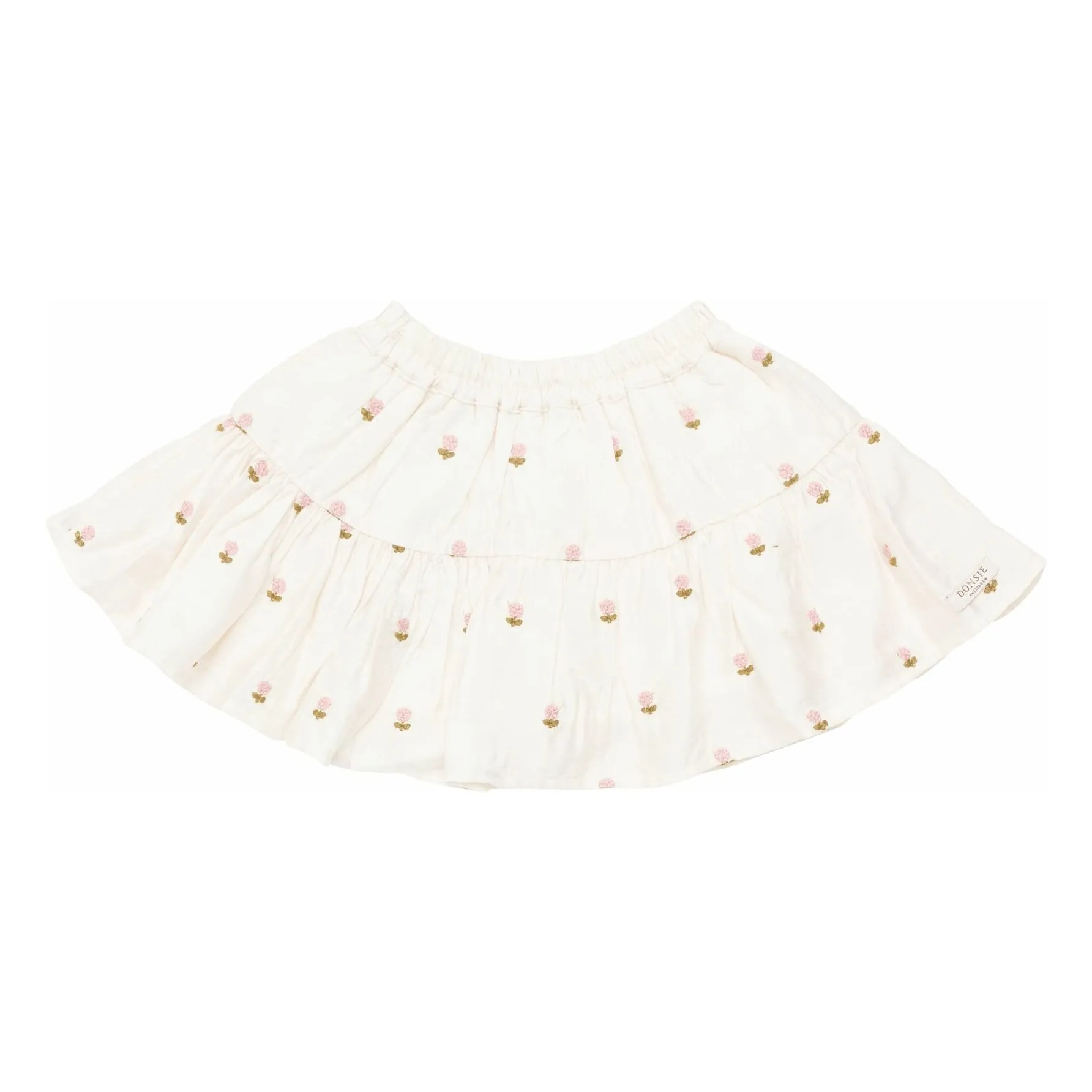 Donsje Ecru Lindie Flowers Skirt