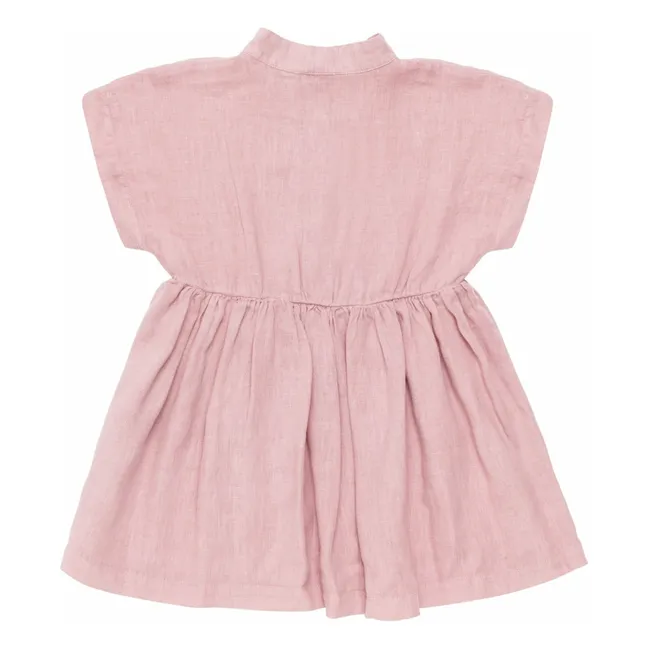 Vestido de lino Byzou | Violeta