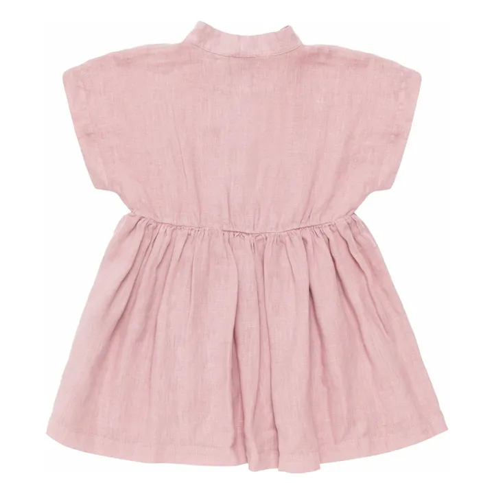 Robe Byzou Lin | Violet- Image produit n°2