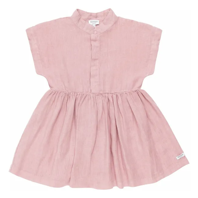 Byzou Linen Dress | Purple