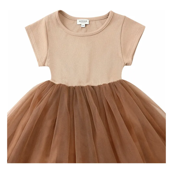 Vestido Timie | Caramelo- Imagen del producto n°3
