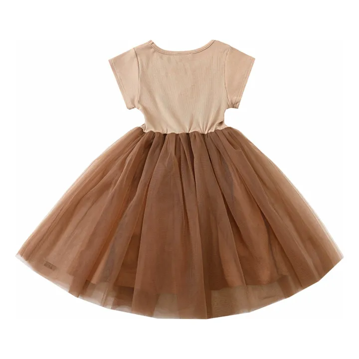 Vestido Timie | Caramelo- Imagen del producto n°2