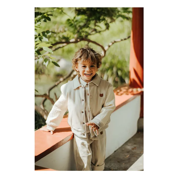 Veste Pidas Ours | Gris clair- Image produit n°1