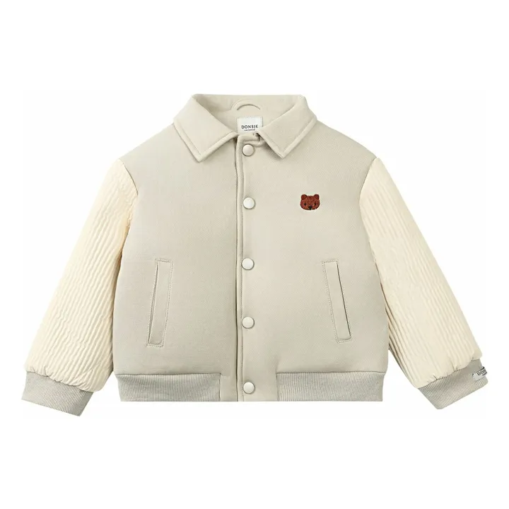Veste Pidas Ours | Gris clair- Image produit n°0