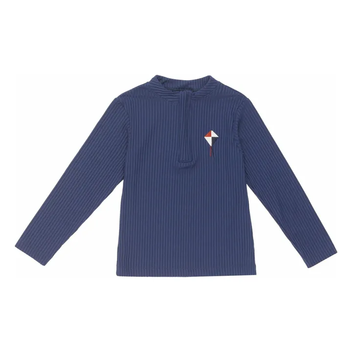 T-shirt Harvie Anti-UV | Bleu marine- Image produit n°0