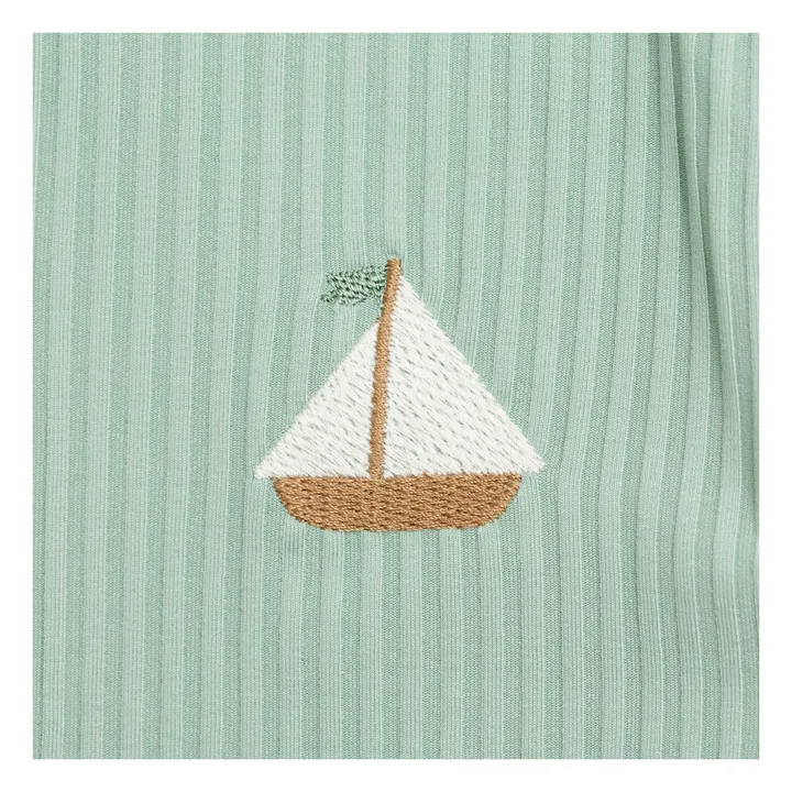 T-shirt Harvie Anti-UV | Vert d'eau- Image produit n°2