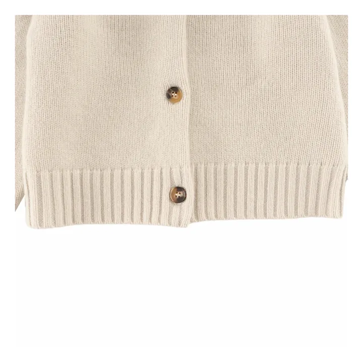 Cardigan in lana merino Amynda | Sabbia- Immagine del prodotto n°3