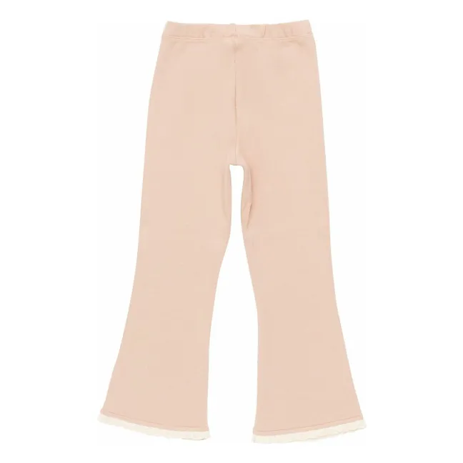Pantalones de algodón ecológico Jentje | Rosa Pálido