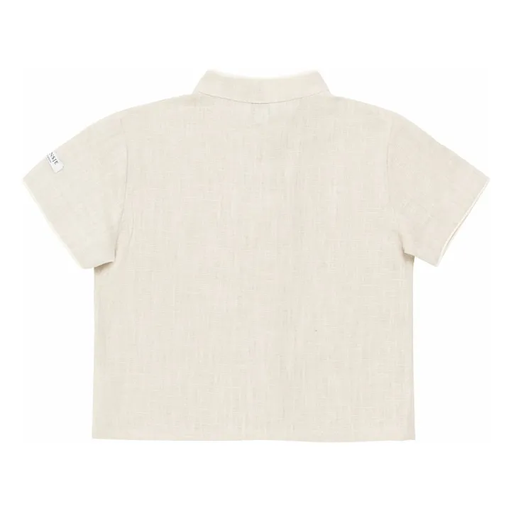 Chemise Intan Lin | Sable- Image produit n°1