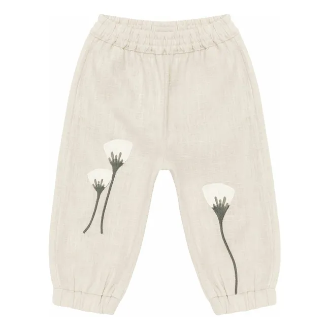 Anje Pantaloni in lino | Sabbia