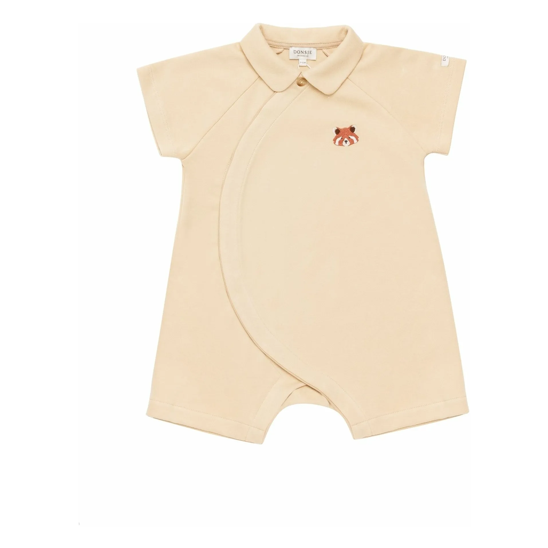 Donsje Beige Combishort Adriaen Organic Cotton