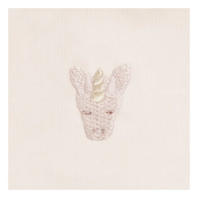 Body Nowie Unicorne Algodón orgánico | Rosa empolvado