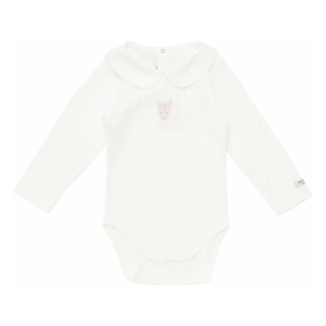 Mono unicornio Davo Algodón orgánico | Blanco